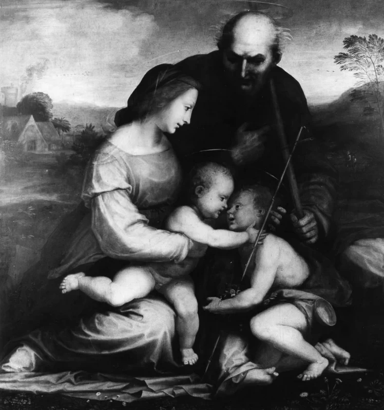 Sacra Famiglia con San Giovannino - Galleria Corsini, Roma